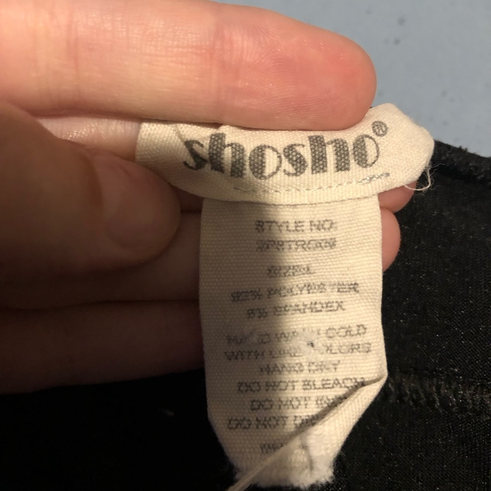 Shosho 2 pairs both medium, one black, other grey